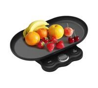 Duroecsain Balance électronique pour petits animaux 15 kg Balance de haute précision multifonction pour fermes, maison, cuisine, voyages, cliniques vétérinaires et expéditions