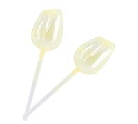 Duroecsain Ballons d'arrosage pour , ballons d'arrosage - 2 x Spikes d'arrosage décoratif en verre automatique - Boules d'alimentation, piquets d'insertion de planteur automatique pour soutenir