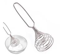 Duroecsain Batteurs à bobine à ressort | Fouet à ressort en acier inoxydable, fouet à œufs, fouet à œufs pour cuisiner, fouetter, mélanger, mixer, crème de cuisine,
