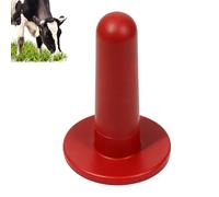 Duroecsain Biberons de veau et tétines, biberon pour agneaux, biberon à large bouche renforcé, pour veaux chèvres, moutons et vaches, au design ergonomique