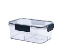 Duroecsain Boîte de rangement portable pour aliments anti-fuite, récipients de fruits et légumes de 800 ml, boîte à sandwich pour légumes et fruits,