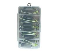 Duroecsain Bornes pour surf, terminaux avec flotteurs pour poissons pompano, 5 pièces hameçons pour Cernies Faines Truite, Corvina Turmbo Halibut