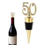 Duroecsain Bouchon de vin, décoration de vin - Bouchon de champagne numérique conique, bouchons de bouteilles décoratives réutilisables pour cuisine, bar, fête, mariage