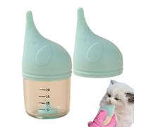 Duroecsain Bouteilles de chaton pour infirmière, bouteille de chiot, bouteille de chaton d'éléphant pour infirmière, fournitures d'alimentation et d'arrosage, d'alimentation pour animaux de