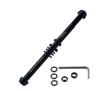 Duroecsain Brochette pour entraîneur de vélo, entraîneur à travers la brochette de l'axe pour vélo de route - Adaptateur d'axe de remplacement de l'entraîneur de roue arrière