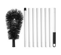 Duroecsain Brosse de toit pour feuilles, brosse de nettoyage de gouttières - Brosse de nettoyage pour gouttières, outils portables de nettoyage de gouttières, outil de nettoyage qui