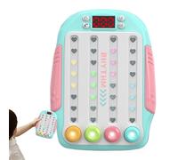 Duroecsain Bubble Pop Jeu éducatif avec poussée du rythme pour Jouet de défi musical portable