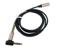 Duroecsain Câble Audio Auxiliaire,Adaptateur d'Entrée Audio Mâle à Femelle - Le Cordon Auxiliaire Stéréo Léger et les Accessoires de Prise pour les Haut-parleurs, les Casques et les Téléphones