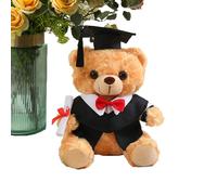 Duroecsain Cadeau commémoratif pour élèves de maternelle, primaire et secondaire, 25 cm avec costume académique