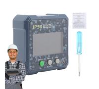 Duroecsain Calibre d'angle numérique, inclinomètre numérique | 4 sur 90 degrés angle de jauge avec base magnétique et rétro-éclairage | Affichage numérique pour la construction, les machines