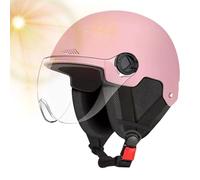 Duroecsain Casque pour Scooter Électrique Adulte,Casque Motocycle,Protection Anti-UV Oreilles Respirante pour Sécurité - pour Hommes Femmes et