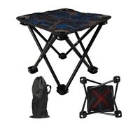 Duroecsain Chaise pliante d'extérieur - Chaise portable pour camping et équipement, légère avec sac de transport, résistante et confortable pour les voyages sportifs, la randonnée, le jardin