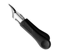 Duroecsain Ciseaux à ongles incurvés, coupe-ongles, outils de pédicure à ouverture large pour salons de soins, ménage, voyage, femmes, hommes