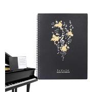 Duroecsain Classeur de partitions - Dossier de partitions - Dossier avec écran pour fichiers de musique A4 - Organisation de partitions de piano pour jeunes artistes adultes, chœurs scolaires.