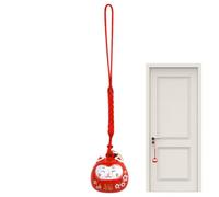 Duroecsain Cloche de Chat Porte-Bonheur Chinoise, Pendentif Cloche de Chat Porte-Bonheur | Pendentif décoratif en Forme de Cloche, Pendentif Animal, Symbole de Bonheur et de Richesse comme