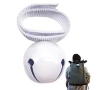 Duroecsain Cloches d'ours pour camping, pour escalade, cloche d'ours bruyante en plein air | Cloche d'ours en métal portable, cloches résistantes à l'usure pour randonnée