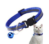 Duroecsain Colliers pour animaux de compagnie - Collier réfléchissant de haute résistance pour chats - Fournitures pour animaux de compagnie légers et résistants aux intempéries pour la randonnée
