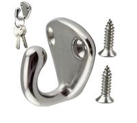 Duroecsain Crochet - Crochet de bateau en acier inoxydable 316 - Matériel - Ressort Crochet Attach Corde Voile Remorqueur Matériel Marine Cintre Accessoires de bateau