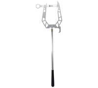 Duroecsain Crochet d'arrimage pour bateaux, crochets pour bateau pour attraper - Rosimateur de bateau à ressort de corde d'amarrage - Télescope Outil automatique de stationnement de bateau