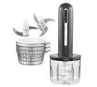 Duroecsain Découpage à l'ail électrique - Recharge USB multi-usages | Portable sans fil polyvalent pour fruits légumes viande et salades