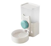 Duroecsain Distributeur Automatique de Nourriture à Suspendre, 1000ml Distributeur Eau pour Petits Animaux, Mangeoire Automatique pour Cage Chiot, Lapin,Cobaye, Furet, Hérisson, Chat, Chinchilla