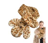 Duroecsain Écharpe Mignonne - Doux Chaud En Peluche | Hiver Automne Mode Étole,Pour Femmes Adultes Étudiants École Bureau Voyage Fêtes Marche Quotidienne Extérieur
