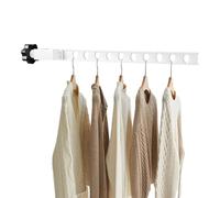 Duroecsain Étagère pour sèche-linge et cintre pour vêtements, étendoir à linge antidérapant et stable pour rebord de fenêtre