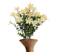 Duroecsain Fleurs Faux Marguerites | Décorations de bureau Fintis, Décorations florales simulées pour chambre à coucher, étude et table avec fleurs sauvages décoratives