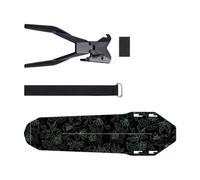 Duroecsain Garderie arrière pour vélo, VTT Bike Board - d'éclaboussures de vélo réglable - La couverture complète épaissit et élargit, libération rapide cycle de défense