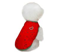 Duroecsain Gilets de Chien, Gilet de Chien | Vêtements d'été de Chiot - Mignon de pastèque d'ananas de pastèque