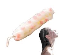 Duroecsain Gommage de douche pour le corps, mousse rapide élastique, éponge en maille pour le bain et la douche - Pour la peau, le corps, les pieds, les hommes, les femmes, les adolescents, les