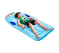 Duroecsain Gonflable Flottant, Gonflable pour Enfants - Tapis de Matelas Radeau PVC Jouets Lit Gonflable pour Rivière Lac Plage Jardin Fun Enfants