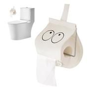 Duroecsain Housse Mignonne pour Boîte à Mouchoirs,Organisateur Rouleaux Papier Décoration Intérieur - Porte-Lingettes pour Montage Mural Salle De Bain | pour Cuisine Salon Chambre Toilettes Hôtel