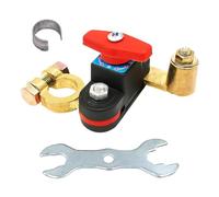 Duroecsain Interrupteur principal de batterie | Interrupteur de borne 12-48 V | Disjoncteur de batterie automobile, pour applications dans la marine, le bateau, la maison, les véhicules, les