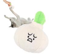 Duroecsain Jouet à mâcher pour chien en peluche - Jouet à mâcher pour chat et chien en forme de légume - Jouet interactif en peluche pour l'entraînement comportemental