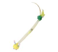 Duroecsain Jouet à ressort avec chat | pour chat amusant avec sonnette | accessoire extensible pour exercice mordi mastic nettoyage dents stimulant physique