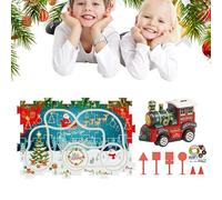 Duroecsain Jouets | Circuit pour Machines De Course | Modèle De Locomotive avec Moteur, De 3-6 Ans Garçons Filles Petits Amis Anniversaire Éducation