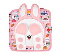 Duroecsain Jouets D'Activité pour Tout-Petits,Tableau en Feutre Portable pour L'Éducation Précoce Et Le Développement - Livre Interactif Jouet d'Éveil | pour Bébé Garçon et Fille en Intérieur Salon