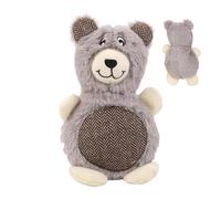 Duroecsain Jouets en peluche pour chien, jouets en peluche en forme d'animal, jouet interactif confortable pour chiot, beau jouet à mâcher pour animaux de compagnie pour les anniversaires de vacances