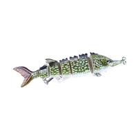 Duroecsain Les bavoirs eau ACU comme les leurres de Plongée profonde 3D, équipement de do à mouche pour eau douce et eau salée, bateau, famille, amis