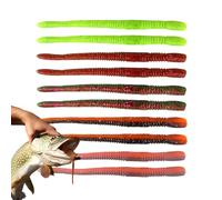 Duroecsain Leurre artificiel doux - 10 pièces pour la pêche | Design réaliste Leurre artificiel en eau douce pour amateurs et experts
