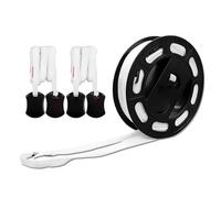 Duroecsain Lignes frontalières de Badminton, Lignes frontalières du camp de volley-ball - FORMATIONS DE FORMATIONS CONTENU,240x528 Pouces de marqueurs de la Cour pour la plage de volleyball de Tennis