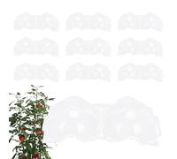 Duroecsain Lot de 10 boules de propagation par coude aérien réutilisables avec trous de drainage Accessoires de jardinage sûrs pour potager, ferme, chemins et terrasse