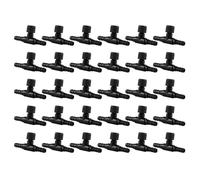 Duroecsain Lot de 30 valves d'air pour aquarium en forme de T en PVC pour contrôle de l'air dans l'aquarium, installation facile, régulateur d'air pour appartement ou chambre