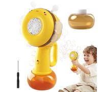 Duroecsain Magique Duveteuse | Bulles avec Lumières Rotatives en Forme d'abeille - Forme d'abeille Tournant Portable Lumières Colorées Jeu Plage Salle en Plein Air Fête