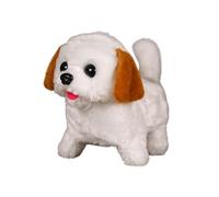 Duroecsain Marcher et Jouet pour Chien de Chiot, Chiens Robots pour Adultes | Dog Plush Boll Robotic Walking Toy | Accompagner Animal réaliste pour garçons et Filles