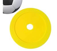 Duroecsain Marquages de terrain de football - Équipement de football rond de 15 cm - Marquages de terrain de football souples - Pour l'école, le club, l'entraînement d'équipe, le coaching pour adultes