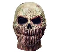 Duroecsain Masque de vampire - Masque de tête de zombie - Masque de monstre effrayant - Pour adulte - Pour fête costumée d'Halloween