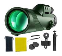 Duroecsain Monoculaires pour adultes télescope monoculaire haute puissance pour smartphones, portée monoculaire professionnelle avec grossissement de 80 x | Accessoires portables pour l'extérieur