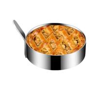 Duroecsain Moule d'anneau de crêpe,Anneau de crêpe | Anneau d'oeufs rond en acier inoxydable | Plaque de moulage de crêpes, moules à oeufs, outil de cuisine pour hamburger